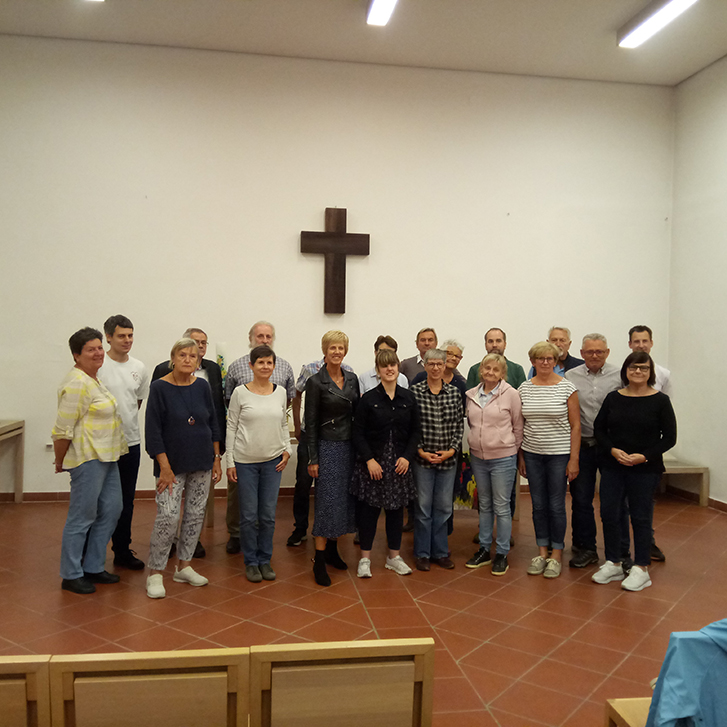 Gruppenfoto vom 12.09.2024 mit musikalischem Besuch aus Großbritannien